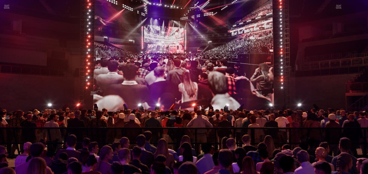 Barclays Center - Section Floor 2 Seat View