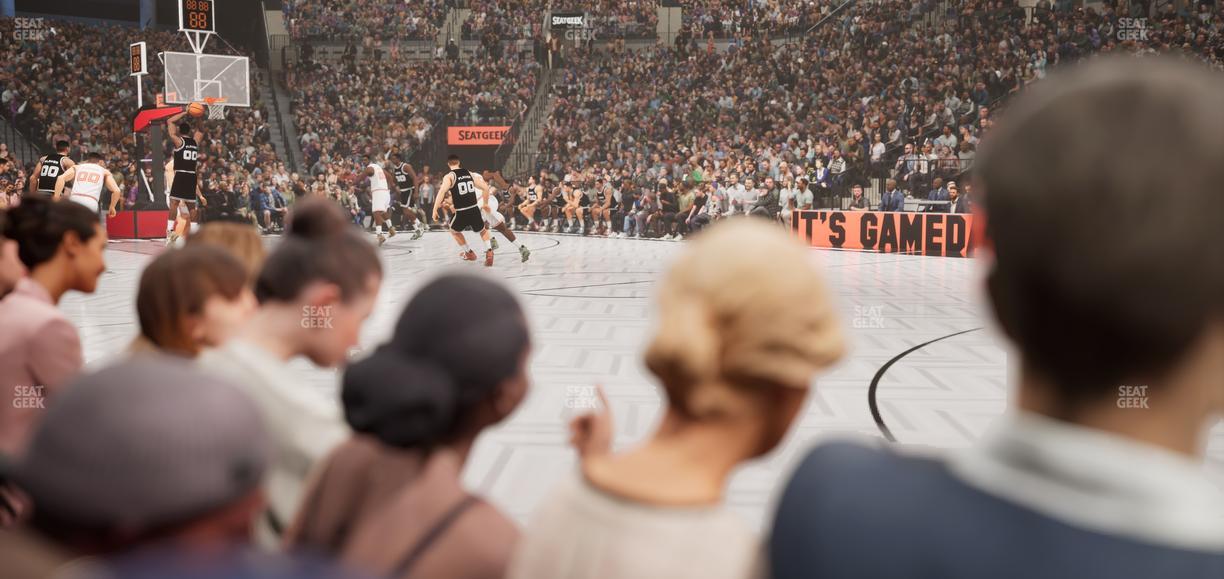 Barclays Center - Section Floor 23 Seat View