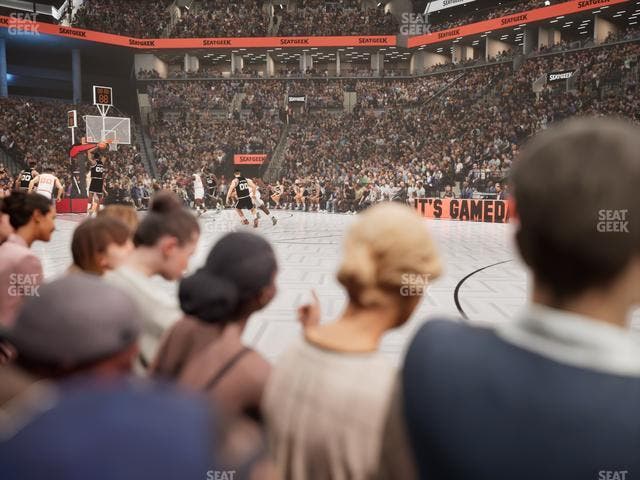 Barclays Center - Section Floor 23 Seat View
