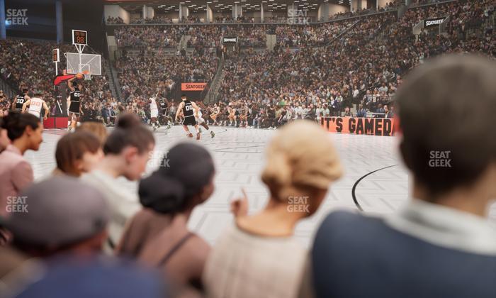 Barclays Center - Section Floor 23 Seat View