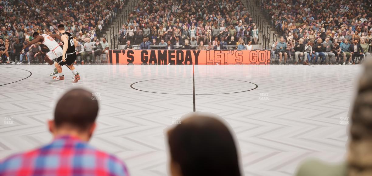 Barclays Center - Section Floor 24 Seat View