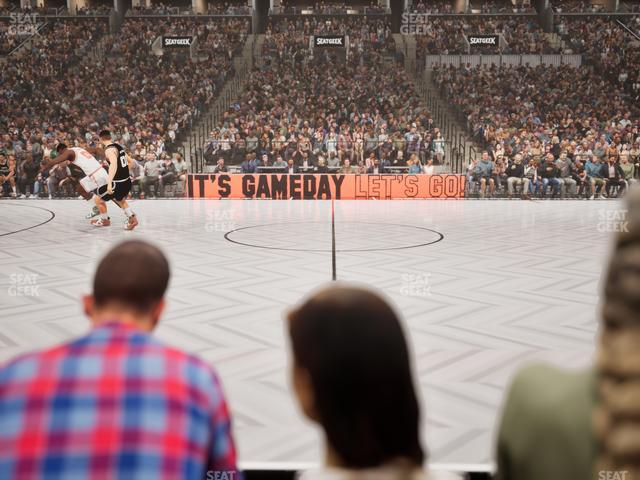 Barclays Center - Section Floor 24 Seat View Barclays Center - Section Floor 24 Seat View