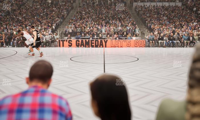 Barclays Center - Section Floor 24 Seat View