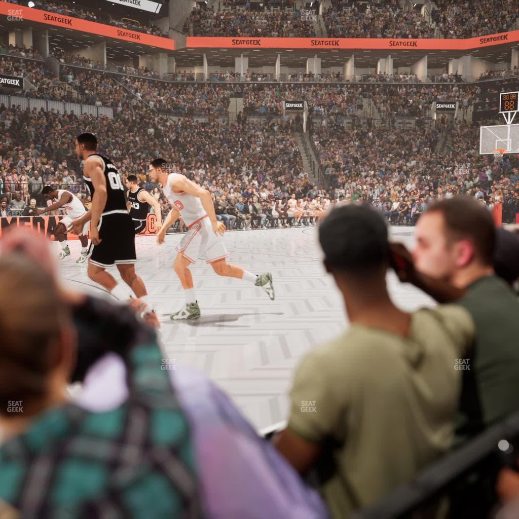 Barclays Center - Section Floor 25 Seat View