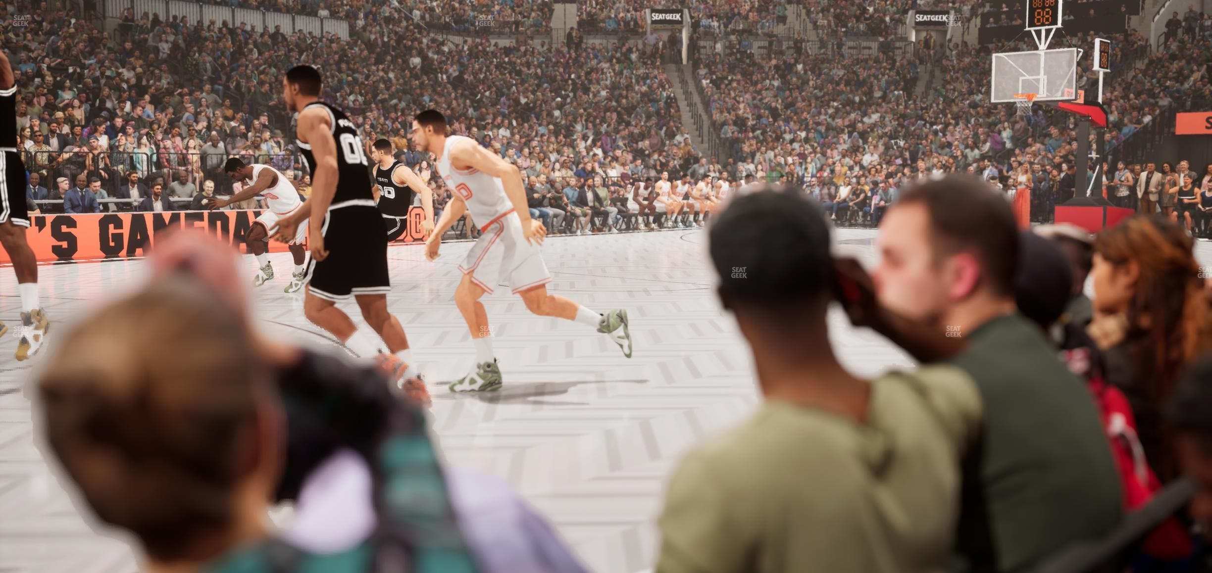 Barclays Center - Section Floor 25 Seat View