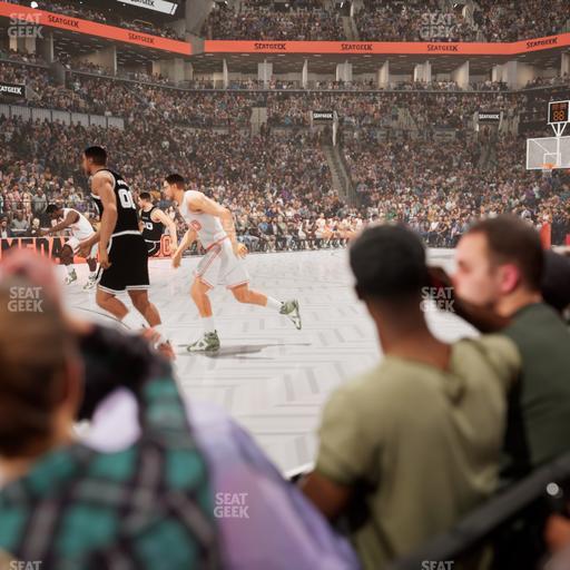 Barclays Center - Section Floor 25 Seat View