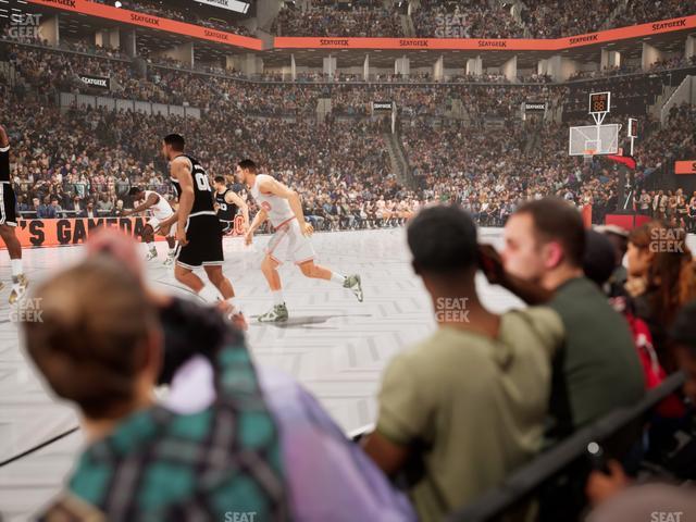 Barclays Center - Section Floor 25 Seat View Barclays Center - Section Floor 25 Seat View