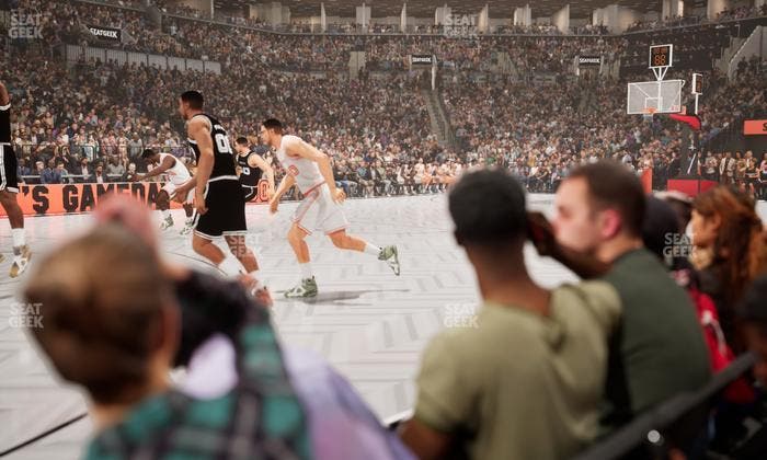 Barclays Center - Section Floor 25 Seat View