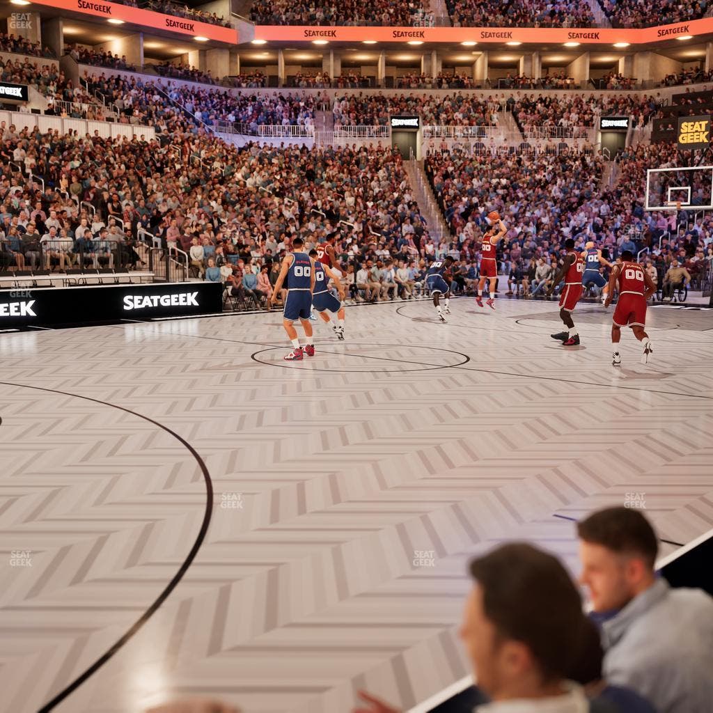 Barclays Center - Section Floor 25 Seat View