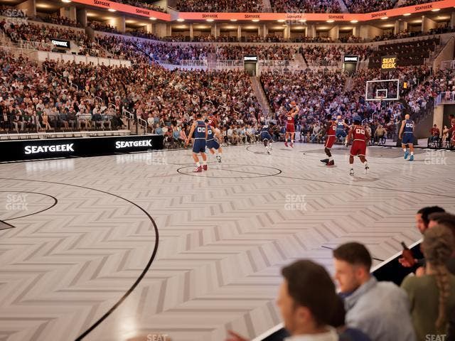 Barclays Center - Section Floor 25 Seat View