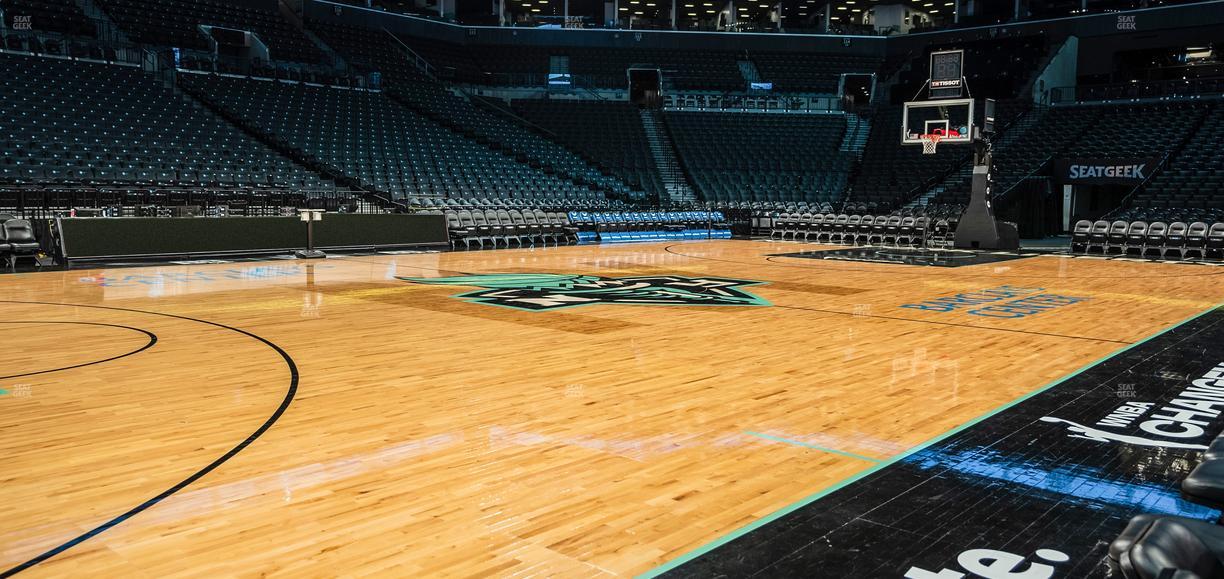 Barclays Center - Section Floor 25 Seat View