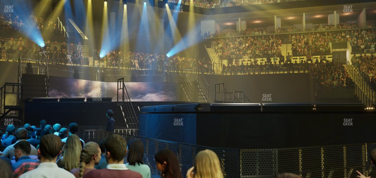 Barclays Center - Section Floor 3 Seat View