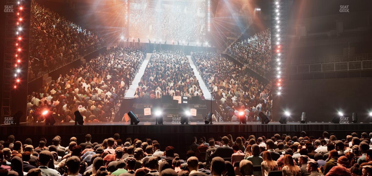 Barclays Center - Section Floor 3 Seat View
