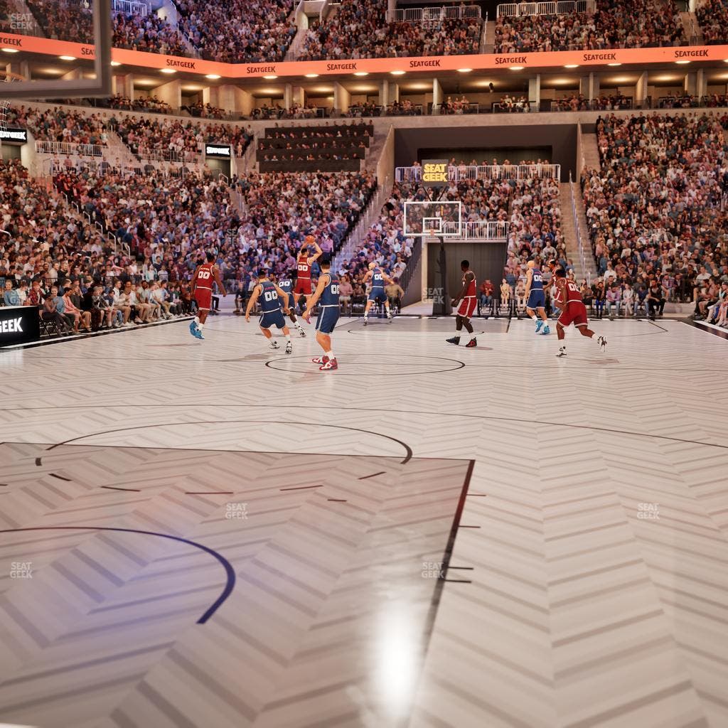 Barclays Center - Section Floor 31 W Seat View