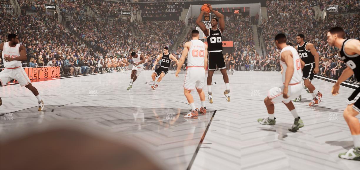 Barclays Center - Section Floor 31 W Seat View