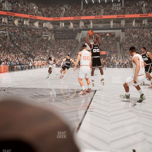 Barclays Center - Section Floor 31 W Seat View