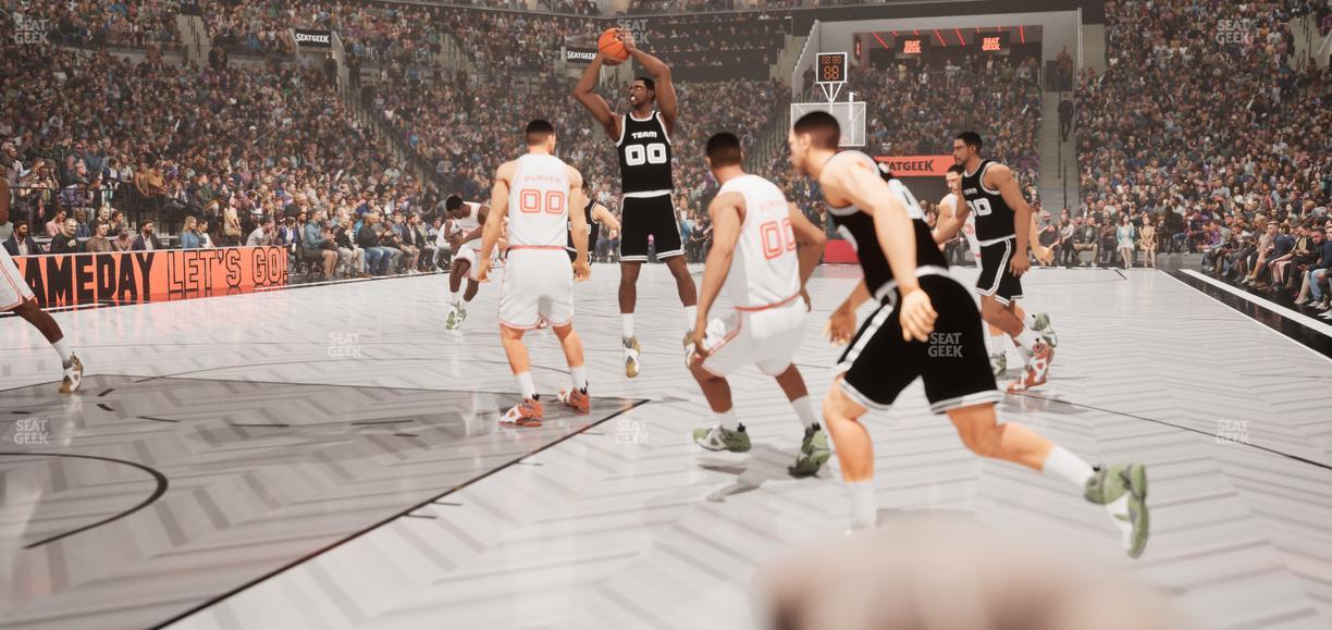 Barclays Center - Section Floor 31 Seat View