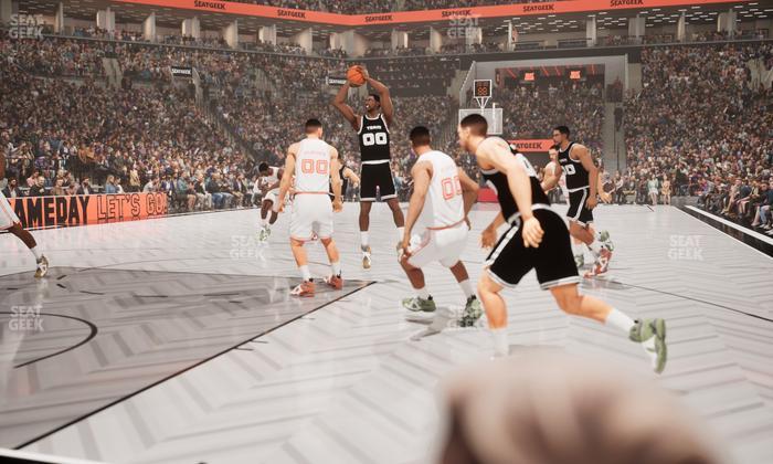 Barclays Center - Section Floor 31 Seat View