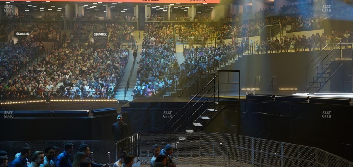 Barclays Center - Section Floor 4 Seat View