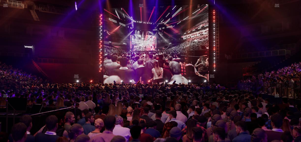 Barclays Center - Section Floor 4 Seat View