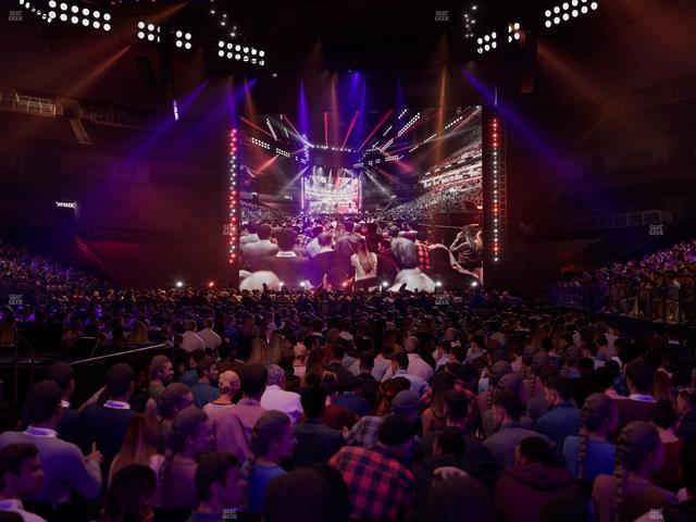 Barclays Center - Section Floor 4 Seat View