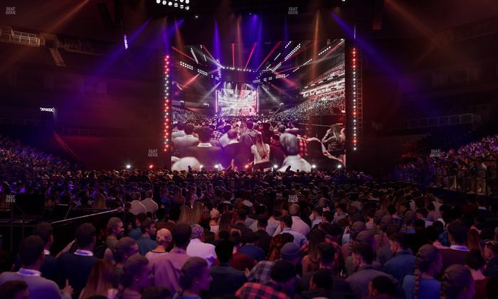 Barclays Center - Section Floor 4 Seat View