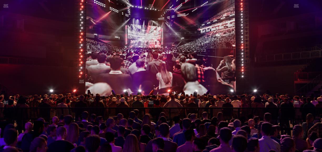 Barclays Center - Section Floor 5 Seat View