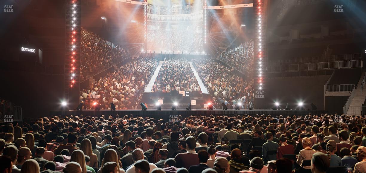 Barclays Center - Section Floor 6 Seat View