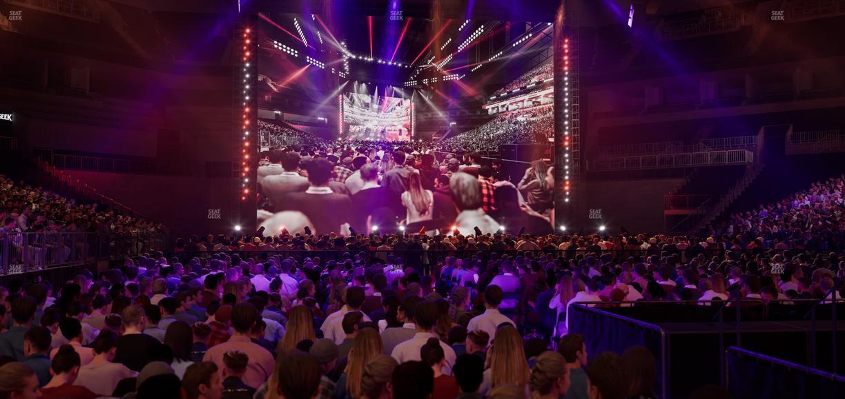 Barclays Center - Section Floor 6 Seat View