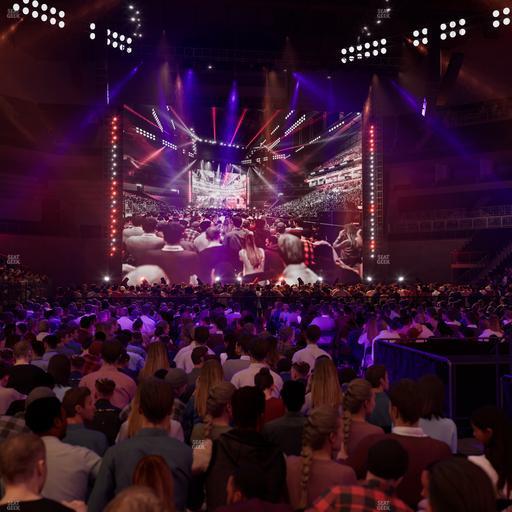 Barclays Center - Section Floor 6 Seat View