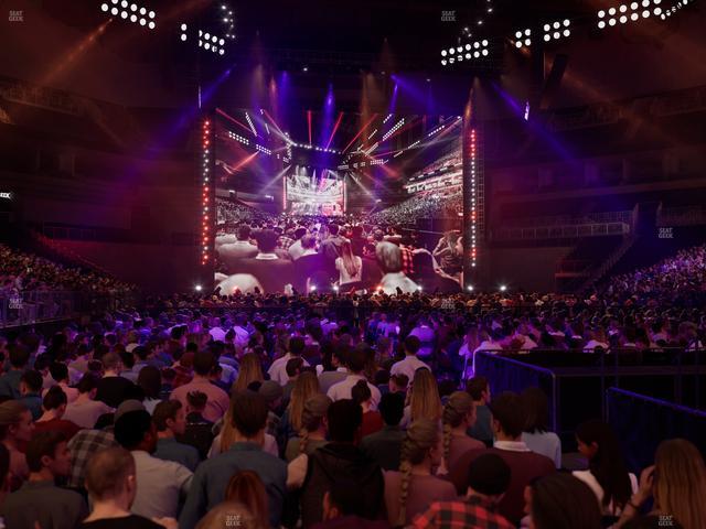 Barclays Center - Section Floor 6 Seat View