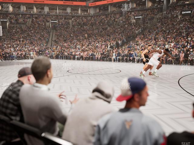 Barclays Center - Section Floor 7 Seat View Barclays Center - Section Floor 7 Seat View