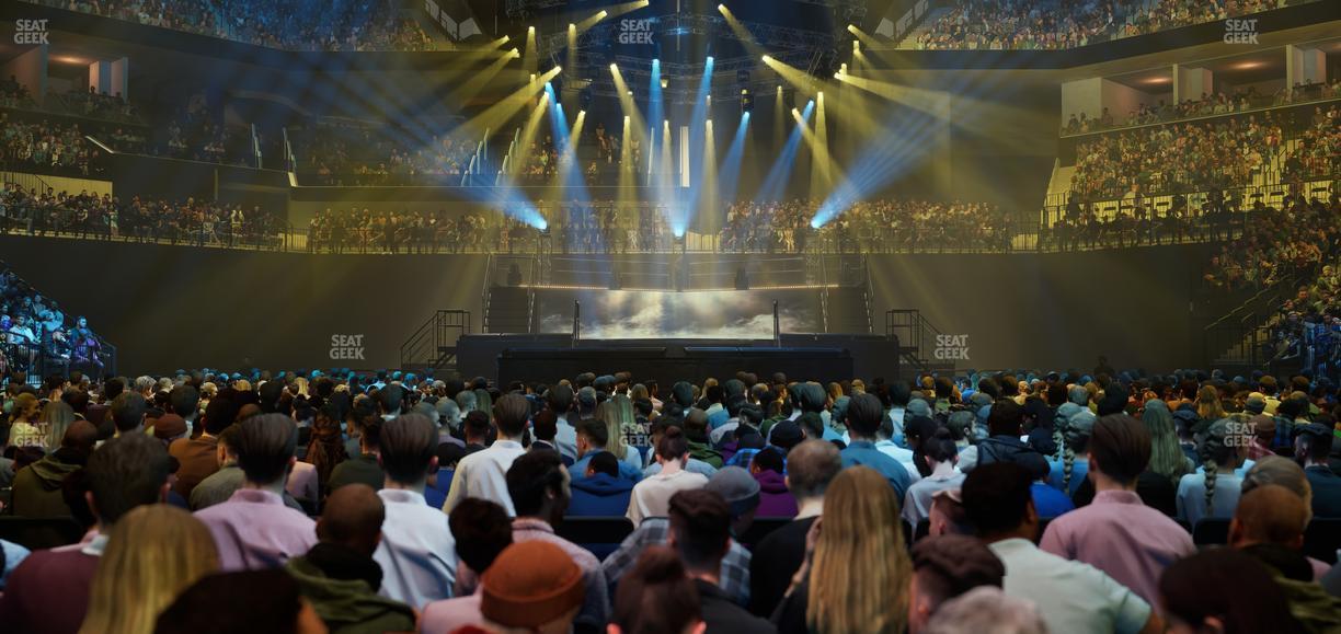 Barclays Center - Section Floor 8 Seat View