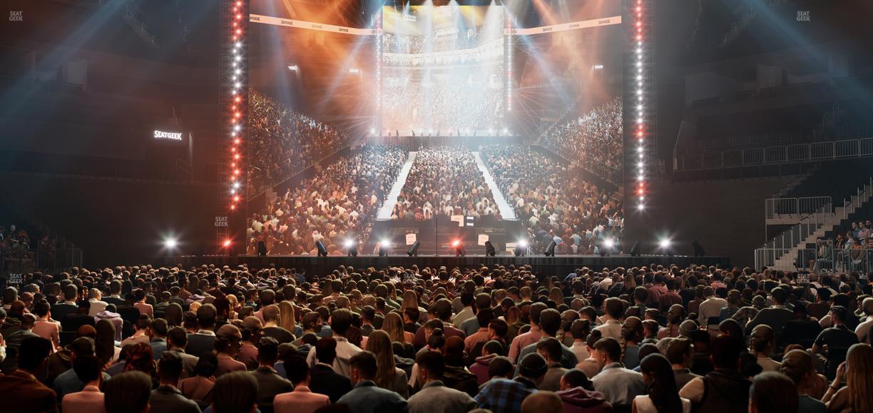 Barclays Center - Section Floor 8 Seat View