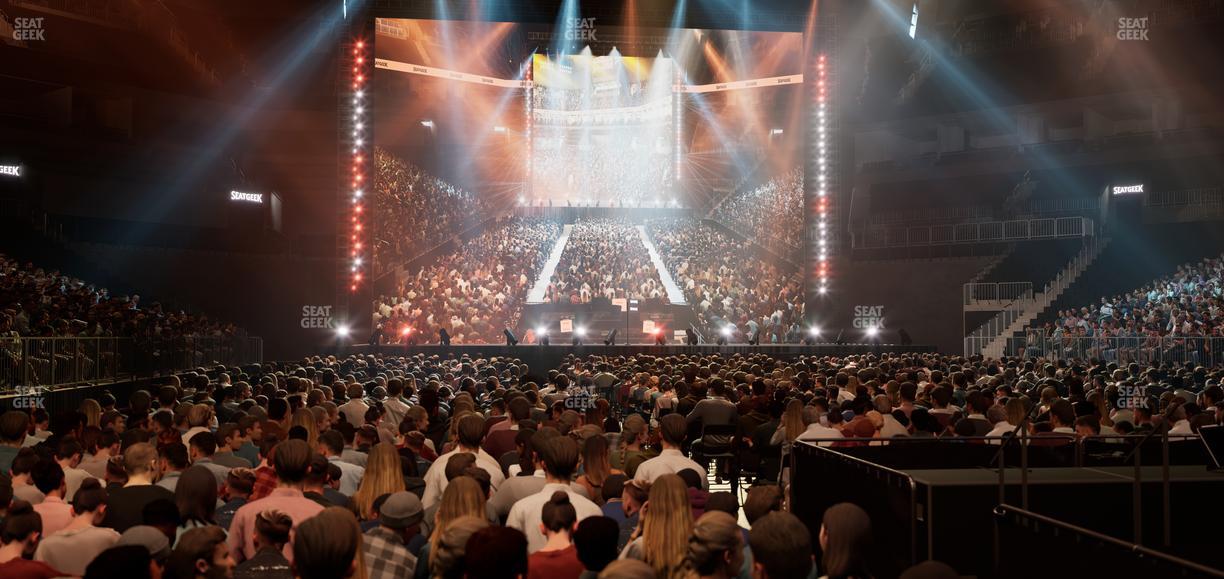 Barclays Center - Section Floor 9 Seat View