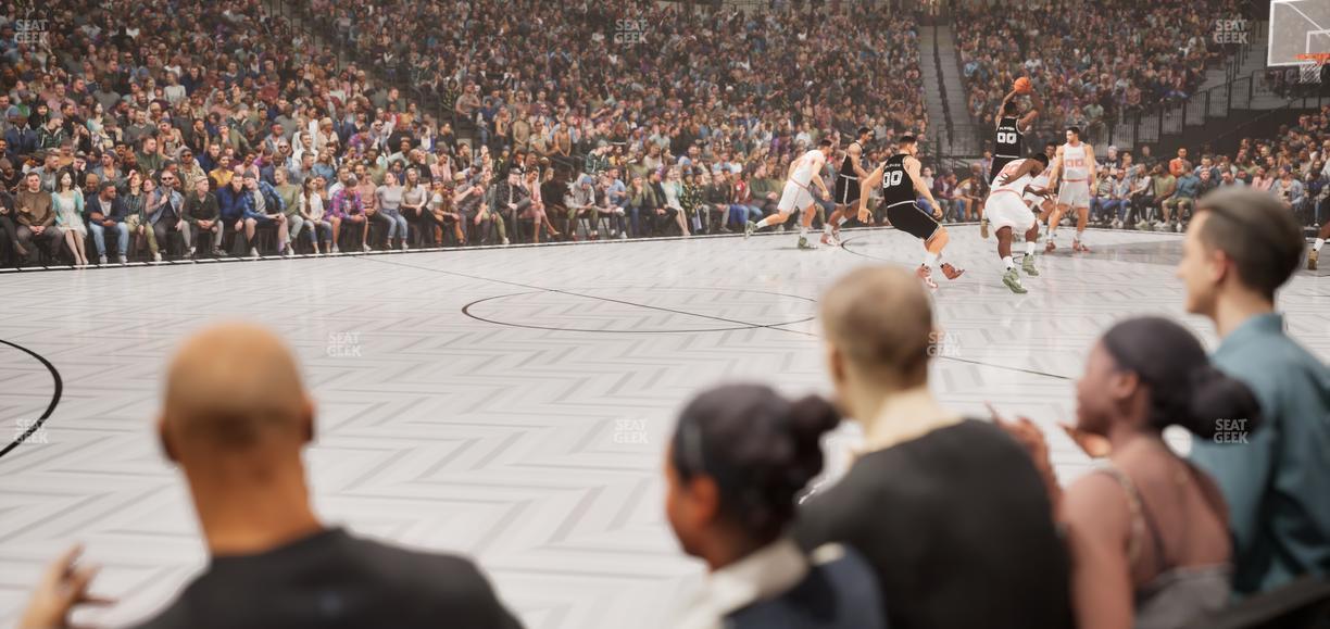 Barclays Center - Section Floor 9 Seat View