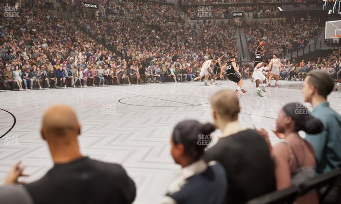 Barclays Center - Section Floor 9 Seat View