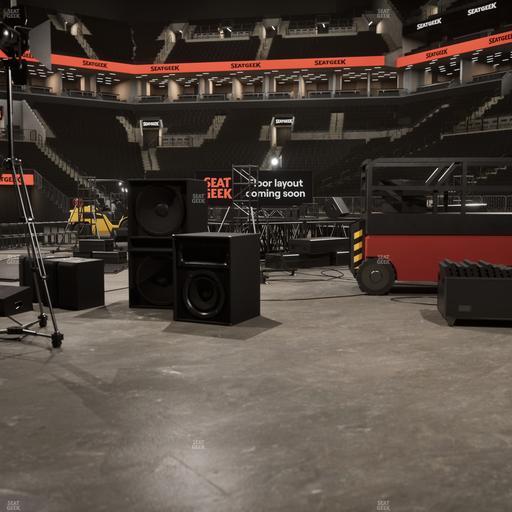 Barclays Center - Section Floor Seat View