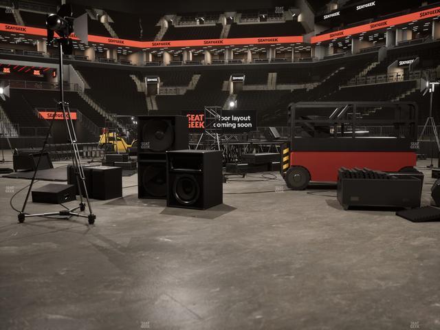 Barclays Center - Section Floor Seat View