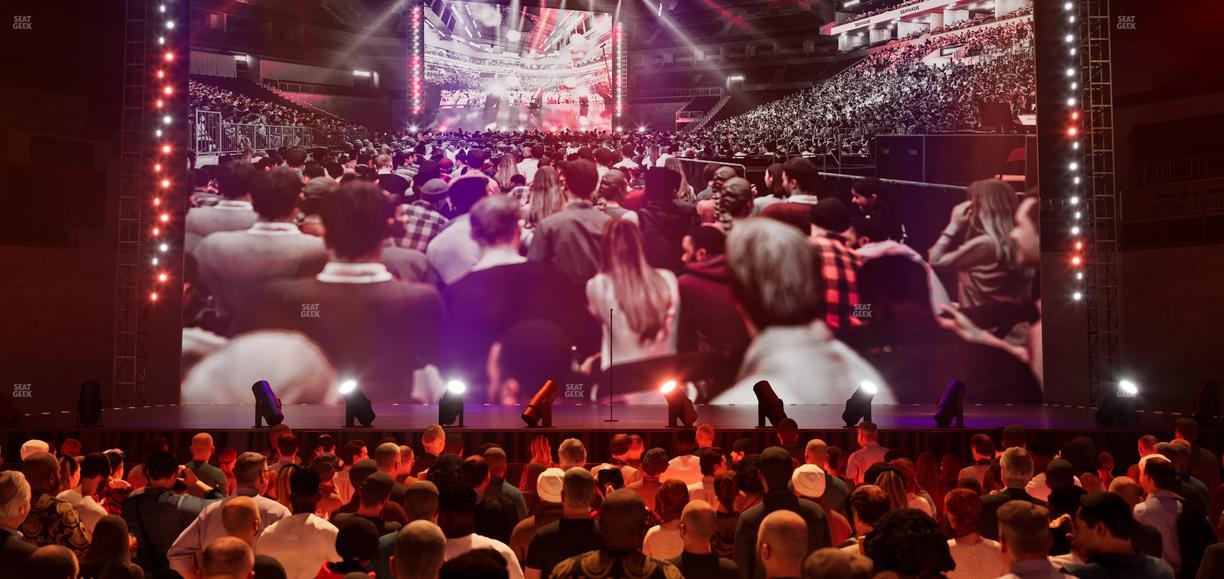 Barclays Center - Section Ga Floor Seat View