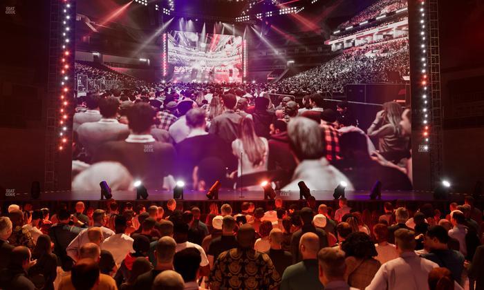 Barclays Center - Section Ga Floor Seat View