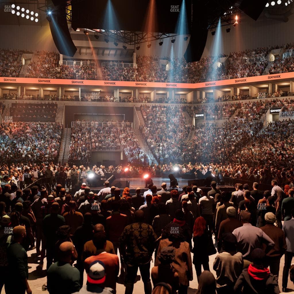 Barclays Center - Section Ga Floor Seat View