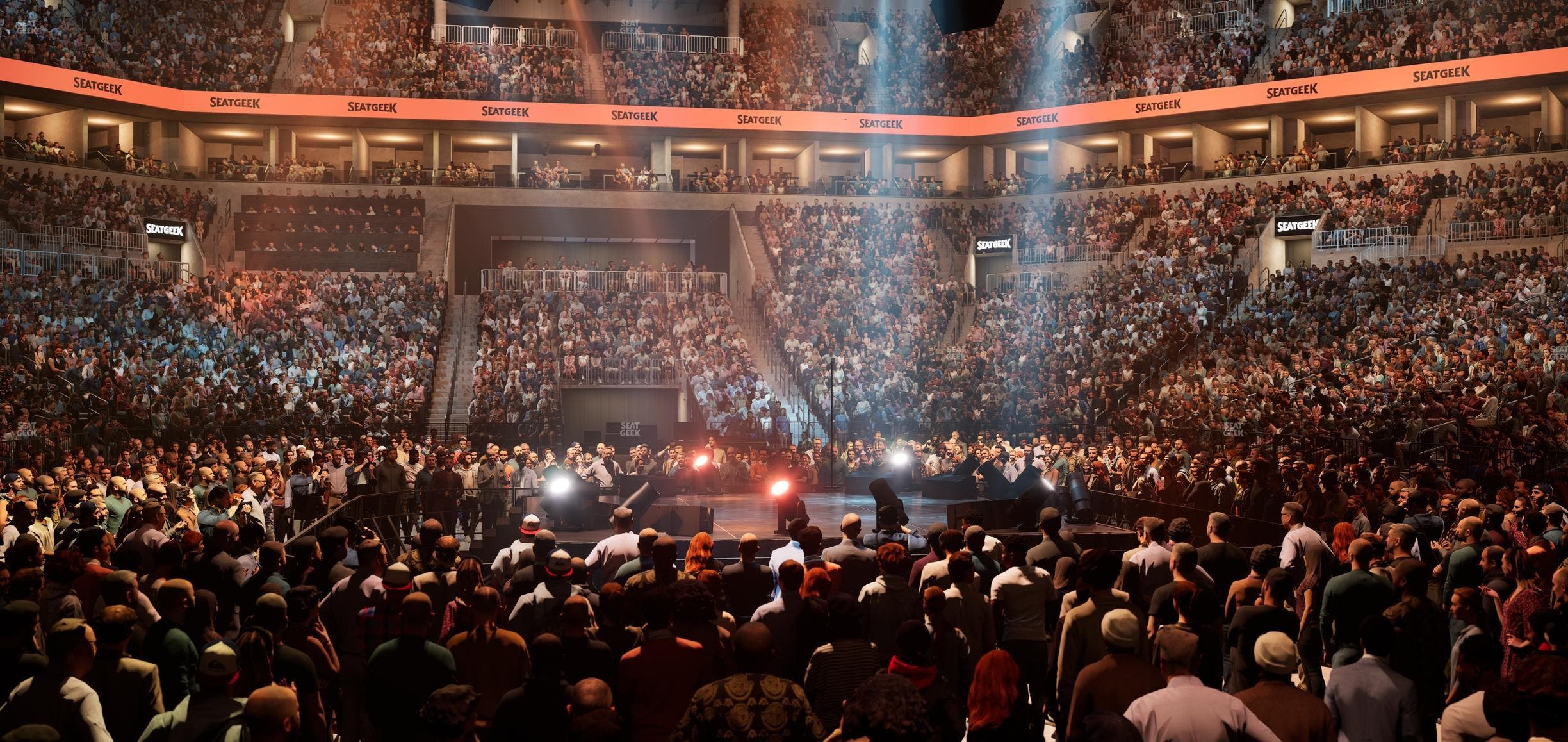 Barclays Center - Section Ga Floor Seat View