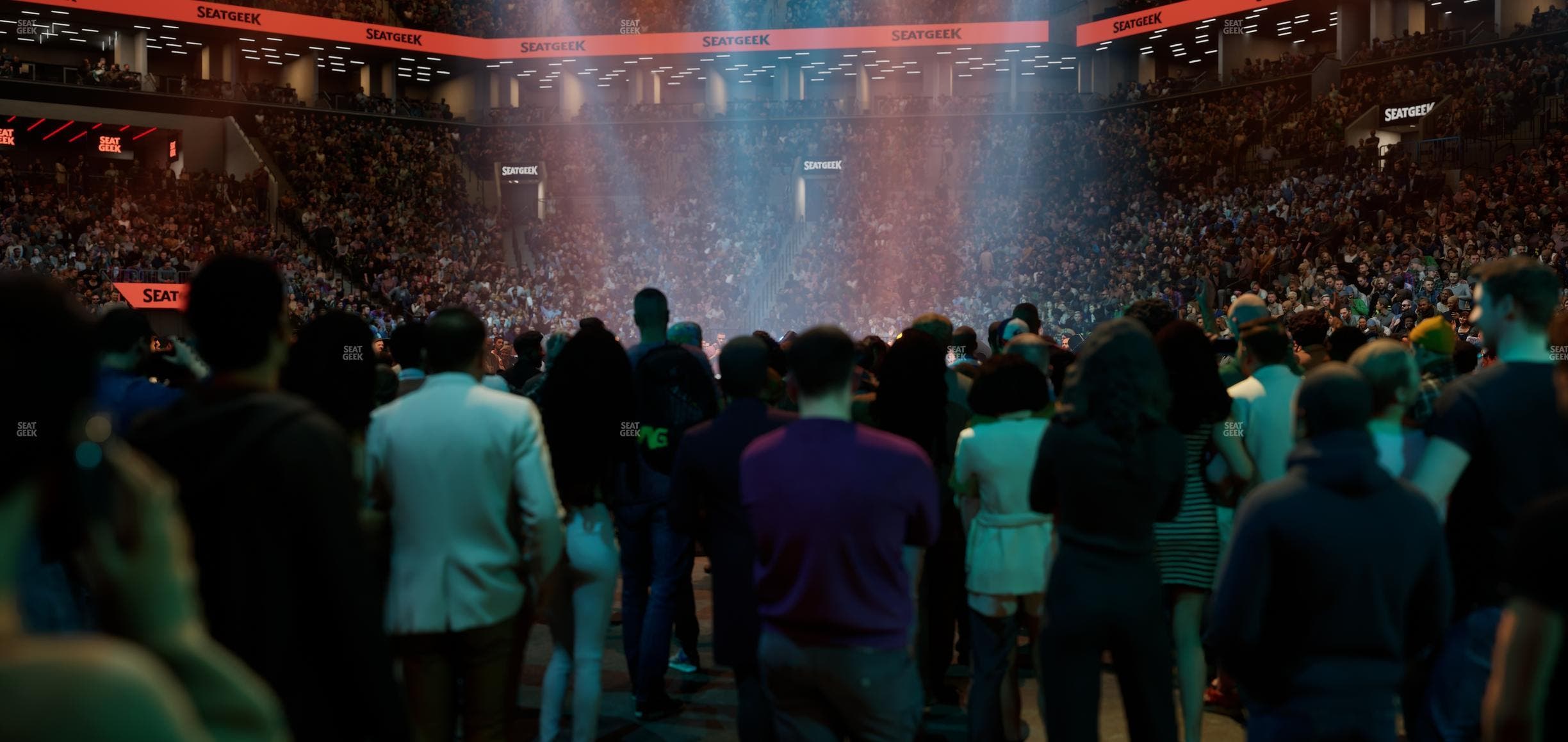 Barclays Center - Section Ga Floor Seat View