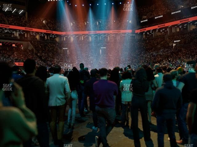 Barclays Center - Section Ga Floor Seat View