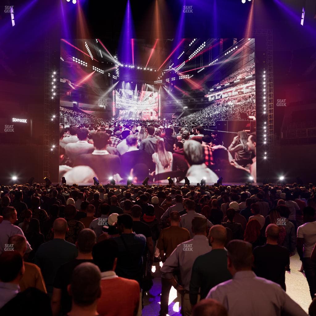 Barclays Center - Section Ga Floor Seat View