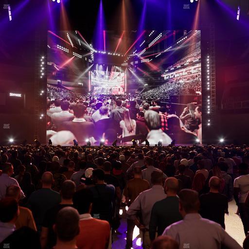 Barclays Center - Section Ga Floor Seat View