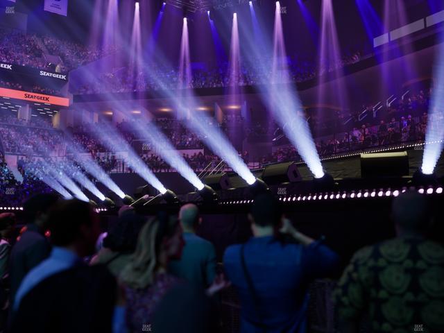 Barclays Center - Section Ga Floor Seat View