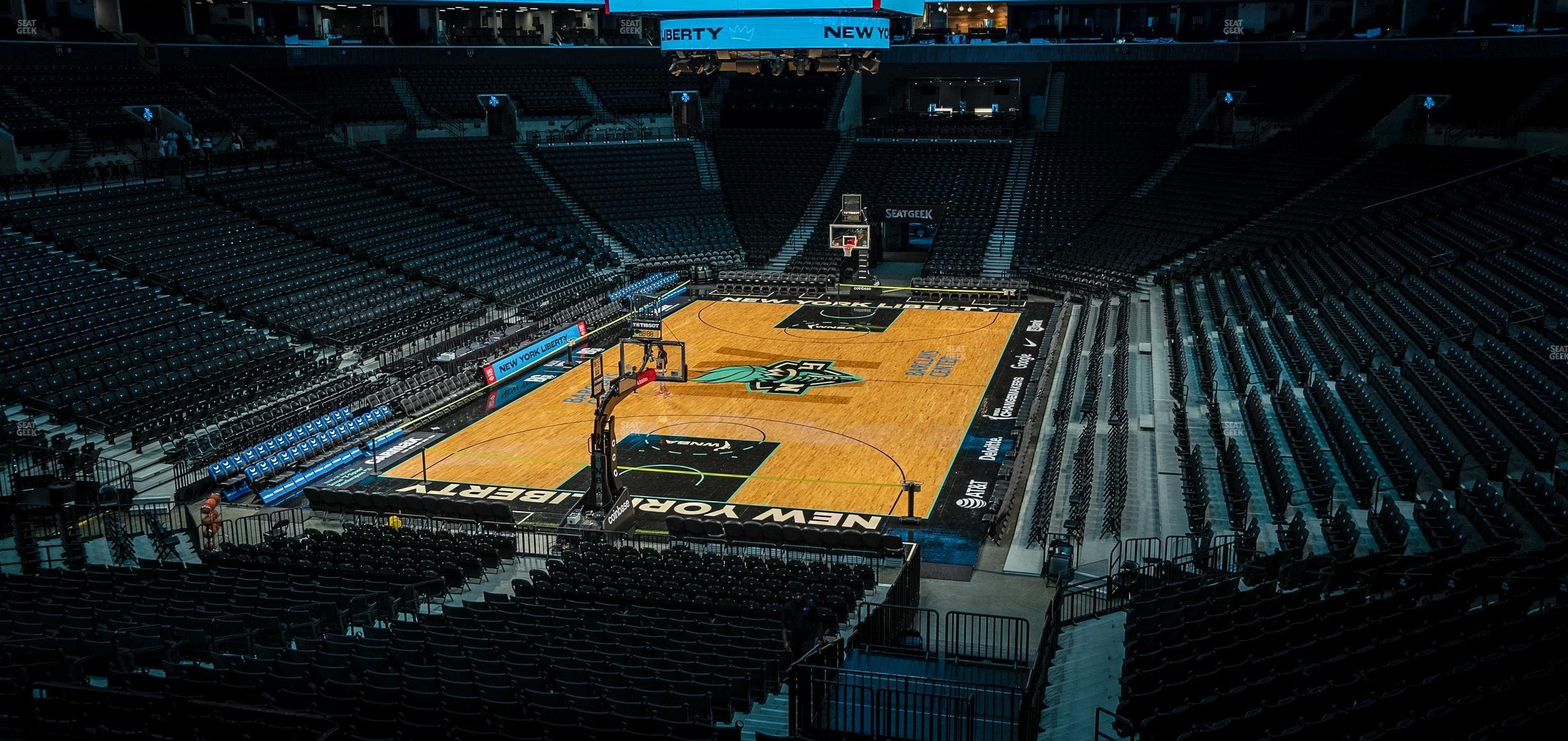 Barclays Center - Section Loge 4 Wc Seat View
