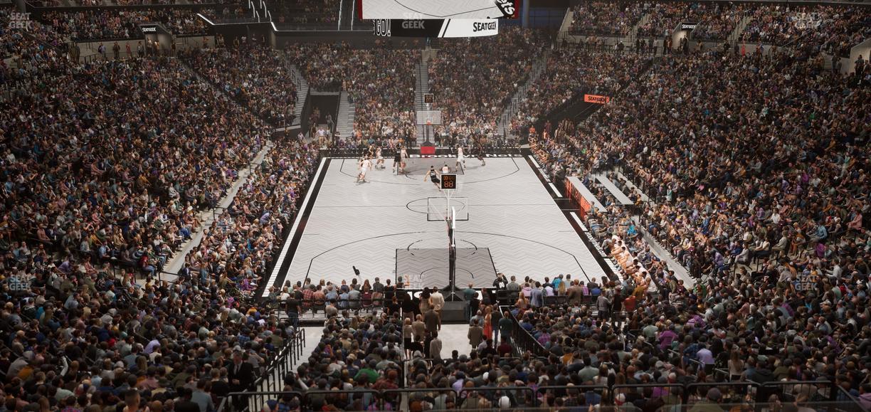 Barclays Center - Section Lounge Seat View
